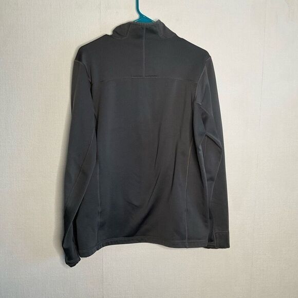 Patagonia Polartec Men’s Medium Cross trek 1/4 Zip Pullover Fleece Forge Grey - Picture 6 of 8